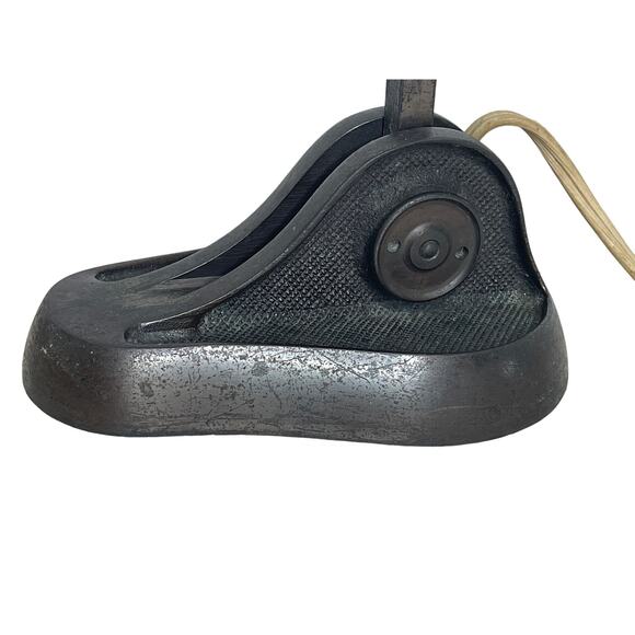 Vintage Desk Lamp With Original Green Enameled Hubbell Shade - Picture 8 of 9